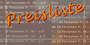 Preisliste - grafik